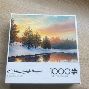 Chuck Black One Quiet Morning 1000 Piece Puzzle